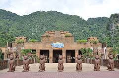 Now, amidst the gigantic ruins are the six elements of fun rides and sights; Lost World Of Tambun Wikipedia