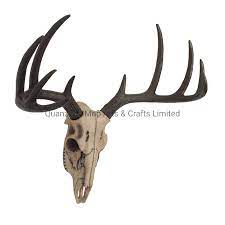china faux deer skull wall hanging faux