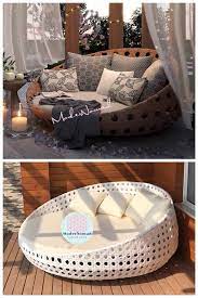 Settee Patio Sofa Bed Lounger Bed