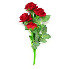 If you have your own one, just send us the image and we will show it on the. Buy Sofix Artificial Rose Flower Bunch Red 5 Flowers Online At Low Prices In India Amazon In