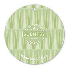 The recommended usage of this fragrance oil is for home and car diffusion; White Tea Cactus Scent Circle Scentsy Australia Online Store