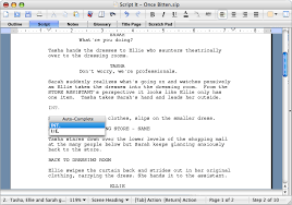 Script It Creative Writing Software For Film Stage Television