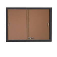 48 H X 72 W Enclosed Bulletin Board