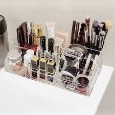 acrylic makeup organizer with drawer