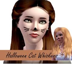 the sims resource halloween cat whiskers