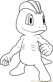 Pokémon coloring book pages for kids speed coloring charmander charmeleon charizard. Machop Pokemon Coloring Page For Kids Free Pokemon Printable Coloring Pages Online For Kids Coloringpages101 Com Coloring Pages For Kids