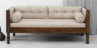 parnika sheesham wood 3 seater sofa