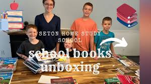 seton home study books unboxing