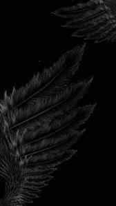 majestic black angel wings