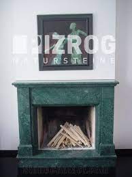 Green Marble Fireplace From Switzerland