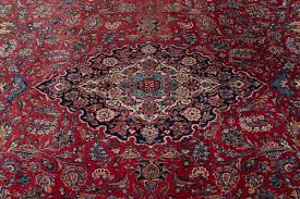 semi antique fine persian kashan rug
