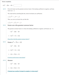 Ka Factoring Quadratics With A Common