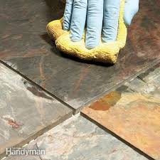 grouting tile floors porous and uneven