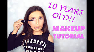 10 years old makeup tutorial you