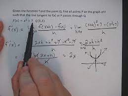 Find Equations Of Tangent Lines