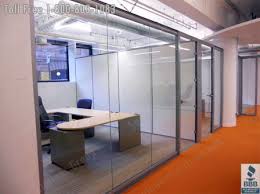 Glass Office Wall System Demountable
