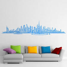 Wall Sticker Dubai Skyline Muraldecal Com