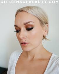 copper and bronze smoky eye makeup look