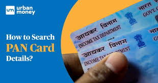 pan card details search by name