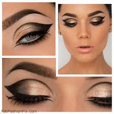 golden smokey eye makeup tutorial by