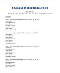 References In Resume Format Plks Tk