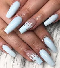 In that case, maybe coffin end nails are more your style when it comes to shape! Nail Yesecart Nailartaddict Nailcolour Nailartist Nails Nailswag Nailstagram Na Red Acrylic Nails Acrylic Nails Coffin Short Short Acrylic Nails Designs