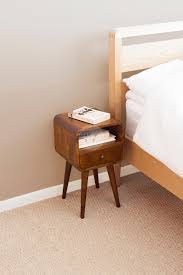 Small Nightstand With Drawer Storage