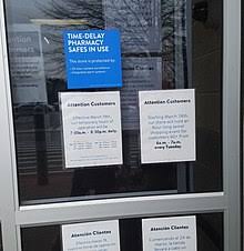 Check with local agents for store hours, restrictions, and closures if you need to send money using cash. Walmart Wikipedia