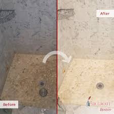 professional stone cleaning process