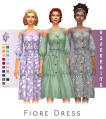 options for sims 4 long sleeve dress cc