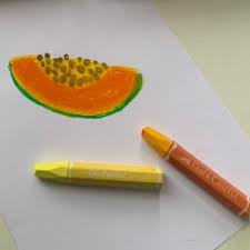 tutorial menggambar irasi buah