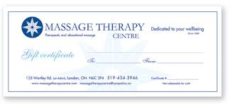 mage therapy centre gift certificates