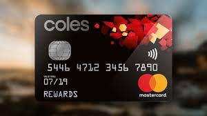 coles rewards mastercard credit card