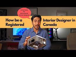 how to be interior designer in canada