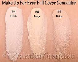 make up for ever full cover concealer
