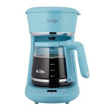 The brew basket of the speed brew™ coffeemaker overflows when you brew with decaffeinated coffee. Mr Coffee 12 Cup Programmable Coffeemaker Arctic Blue Brew Now Or Later Walmart Com Walmart Com