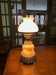 Vintage Lamp Vintage Light Milk Glass