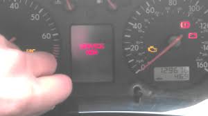 How To Reset Light Indicator And A Volkswagen Golf V5 2003 Model