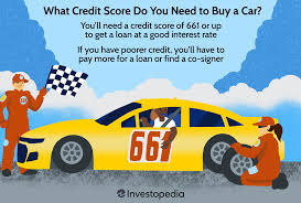 what credit score do you need to a car