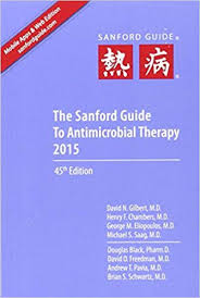 The Sanford Guide To Antimicrobial Therapy 2015