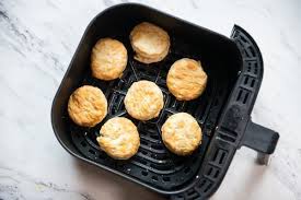 Air fried foods come out juicy and tender on the inside and crispy and golden on t. Air Fryer Frozen Biscuits Grands Quick And Easy Air Fryer World