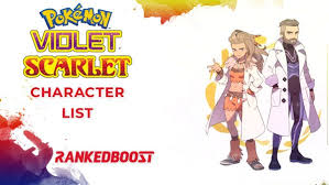 pokemon scarlet and violet character