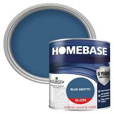Homebase Exterior Gloss Paint Blue