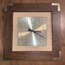 Wall Clock Brass Rare Design