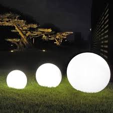 large outdoor lights led garden ball
