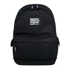 superdry glitter montana backpack black