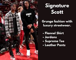 Travis scott wearing a black chest patched denim shirt by. Travis Scott Outfits 16 Signature Looks Men S Lifestyle Style Hip Hop Culture