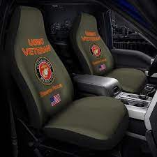Usmc Back Seat Covers Usmc Veteran