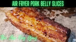 air fry pork belly slices minimum