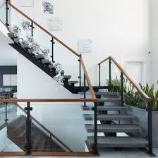 China Glass Stair Railings Interior
